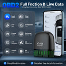 XTOOL Advancer AD20PRO OBD2 Bluetooth Scanner Full System Car Diagnostic Tool OBD2 Scanner Oil Reset & Battery Tests Code Reader