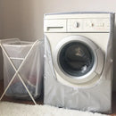 Washing Machine Cover Protector Silver Coating Protective Front Load Laundry Dryer Sunscreen Protection Dustproof Waterproof