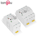 NEW TONGOU Din Rail 2P 4P ATS Dual Power Automatic Transfer Switch Electrical Selector Switches Uninterrupted Power 63A