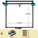 TwoTrees 600x600毫米数控激光雕刻机 40W/80W TTS 带屏玻璃金属激光雕刻机 木材皮革切割机