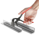 3-Piece Hand Seamers Sheet Metal Tools Sheet Metal Bending Pliers Set Straight 45° & 90° Metal Bender Tool