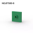 20Pcs MOC Parts 87580 Plate Special 2 x 2 Compatible Bricks DIY Assmble Building Blocks Particle Kid Puzzle Brain Toy Gift