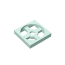 Gobricks GDS-949 Turntable 2 x 2 Plate, Base compatible with 3680  DIY Educational Building Blocks Technical