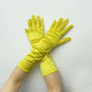 38CM Satin High Elasticity Solid Women Halloween Cosplay Stage Performance Etiquette Gloves Sun Protection Sunscreen Fashion