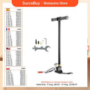 SucceBuy 3级PCP气泵30兆帕4500PSI 带压力表气动手泵，适用于手枪、步枪、气枪、汽车、自行车、狩猎