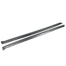 MAGICKIT 2pcs Gloss Black/Carbon fiber MP Style Side Skirt Extension For BMW F15 X5 F85 X5M F16 X6 F86 X6 M CAR Accessories