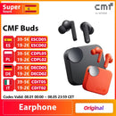 全球版 CMF by Nothing Buds 42dB 主动降噪 ANC 透明模式 IP54 超重低音技术 2.0