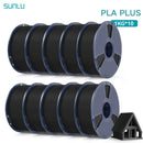 SUNLU PLA PETG PLA Plus 线材 10 卷 3D 线材 1KG/卷 1.75mm 100% 线材整齐排列 适用于欧盟美国 3D 打印