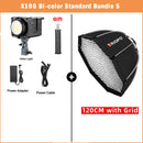 The Chroma Forge | 100W Bi-Colour RGB LED Video Light with Bowens Mount