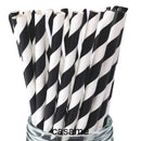 25pcs Foil Gold Silver Disposable Drinking Paper Straws Rainbow for Birthday Wedding Christmas Party Event Supplies