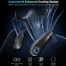 The Zephyr Collar | Rechargeable Bladeless Neck Fan with 66-Vent 3D Airflow
