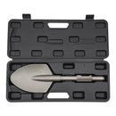 40Cr Electric Hammer Shovel Chisel, Large Size Clay Spade with Storage Box - Ideal for Excavation and Soil Removal