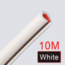 The Quiet Edge | U-Profile Rubber Door Guard, 5 Metre Roll
