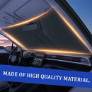 Car Windshield Sun Shade Blocks UV Rays Sun Visor Protector Foldable Car Sunshade Protector Parasol Summer Sun Interior Parts