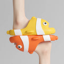 Women's Slippers Summer Funny Clown Fish Slides Fashion Soft Sole Platform Sandal Cute Outdoor Beach Flip Flop Thick Bottom Shoe