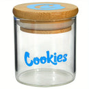 Glass Storage Jars with Airtight Bamboo Lid for Serving Tea, Coffee, Spice, Candy, Cookie Food Storage Containers
