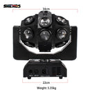 Beam 18x12W RGBW LED Stepless Rotating Angle Moving Head Light DJ Disco Bar Ballroom Party Stage Effect Light