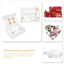 White Crystal Jade Roller Set Anti Wrinkles Face Lift Gua Sha Massager Facial Massage Tool Natural Stone Roller Kit Beauty Care