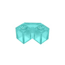 Gobricks 10PCS Building Blocks 2x2 Brick 45 degrees compatible with 87620 Ｃhildren's  toys Assembles Small Particle Parts Brick