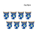 Muslim Festival Jewish Passover Disposable Tableware Paper Plates Cup Flag Balloons Home Party Favors Decoration Party Supplies