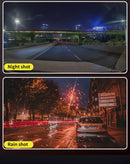 3Lens Car Dvr HD 1080P Dash Cam Front Inside Rear Wide Angle Night Vision G-sensor Loop Recording Camera Vehicle Accessories