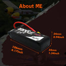 2个CNHL 3S 11.1V锂电池2200mAh 30C 70C带XT60插头，适用于遥控飞机直升机四轴飞行器FPV无人机赛车爱好