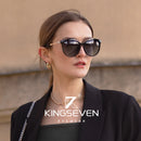KINGSEVEN 2022 Polarized Women's Sunglasses Gradient Lens Luxury Sun glasses Brand Lentes de sol Mujer