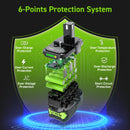 6000mAh For RYOBI 18V Li-Ion Replacement For Ryobi P108 P107 P108 RB18L50 RB18L20 Power Tool Rechargeable Battery And Charger