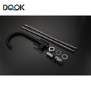 DQOK Silhouette Kitchen Mixer | Matte Black Stainless Steel Faucet