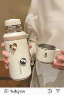 The Emberline | Double-Wall Vacuum Thermos Flask with Tea Strainer, 600/800ml
