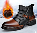 The Iron Archive | Men's Retro Zipper Ankle Boots
