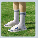 Fashion&Sport Men's Slippers PVC Soft Sole Non-slip Slides Casual Outdoor Beach Flip Flops Home Bathroom Couples Slippers New Sa