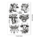 1Sheet Spring Cherry Blossom Season Clear Stamps for DIY Scrapbooking Flowers Silicone Clear Stamp Seals for Cards Making Photo