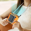 The Zephyr | 4000mAh Rechargeable Waist-Clip Personal Cooling Fan
