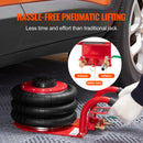 SucceBuy Triple Bag Air Jack 3 Ton(6600 lbs)Capacity Portable Pneumatic Car Jacks Heavy Duty&Quick Lifting for Garage Car Repair