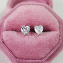2026 Pink Silver Color Zircon Stud Earrings For Women Earing Girl Party Gift 1 dollar items Gothic freeshipping y2k Jewelry Z7