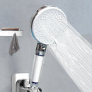 5 Modes Large Panel  Water Saving Shower Head Adjustable High Pressure  Water Massage Shower Head With Filter For Bathroom