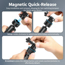 Ulanzi Go-Quick II Action Camera Smartphone Suction Cup Mount 1/4'' Screw 360° Ballhead For GoPro for Insta360 Phone Car Holder