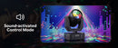 U'King 1/2/4Pcs 30W Mini Magic Ball Moving Head Lights With Remote Beam&Pattern GRWYC LED Stage Lights For Home Party Music Live
