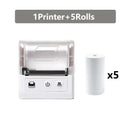 58MM Mini Pocket Thermal Receipt Printer Mobile Portable Ticket Bill Wireless Bluetooth USB Thermal POS Printer PC Android IOS