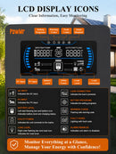 The Grid Forge | 24V 4000W Pure Sine Wave Off-Grid Solar Inverter with 140A MPPT