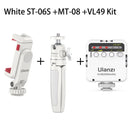 Ulanzi ST-06S Vertical Shooting Phone Mount Holder for DSLR Camera Monitor Mount Tripod Mount Clamp for Smartphone Vlog Shooting