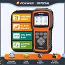 FOXWELL NT630 Plus OBD2 扫描仪 ABS SRS 码读取器 汽车OBD II安全气囊诊断 ABS刹车排气诊断扫描工具