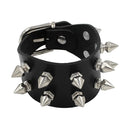 Punk Gothic Style PU Leather Faux Jewelry Collar Bracelet Bangle Bracelet,Male Female Lover Necklace Holiday Party Costume