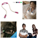 ABS LED Flexible Handsfree Hug Neck Reading Book Light Lamp Torch Flashlight Multifunctional Work Lamp