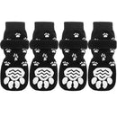 4Pcs/set Anti Slip Dog Socks with Straps Traction Control for Indoor on Hardwood Floor Wear Pet Paw Protector for Small Dogs Pet