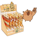 4 pcs/lot 0.5mm Happy Capybara Mechanical Pencil Cute Japanese Pencils For Writing Stationery School Office Supplies Gift