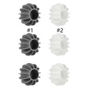 6pcs Laundry Ball Reusable Silicone Wash Ball Solid Color Dryer Balls Magic Pet Hair Remover Enhance Your Machine Cleaning Power