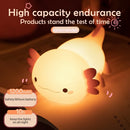 Silicone LED Axolotl  Night Light animallamp Touch Sensor Axolotl Night Lamp Children Kid Bedside Bedroom Decor Birthday Gifts