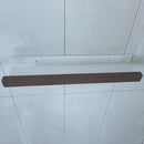 Bathroom Rack Wall-mounted Shower Room Toilet  Nordic style Shelf Cosmetic Storage kitchen Multi-purpose Shelf Solid Wood